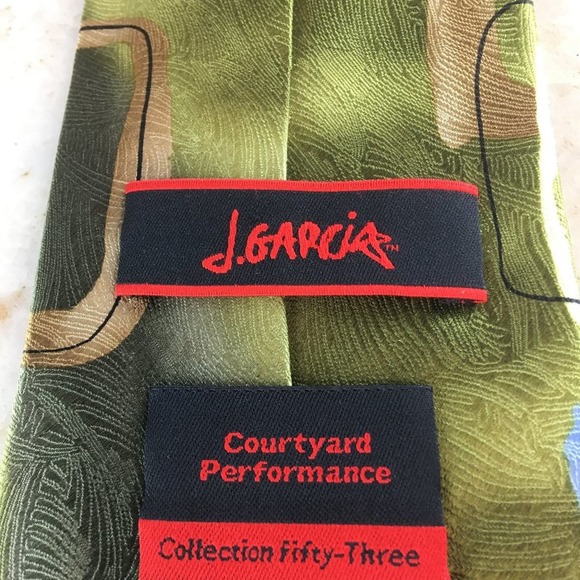 JERRY GARCIA SILK TIE - Picture 4 of 13